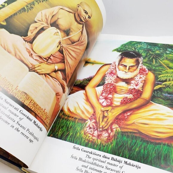 Bhagavad Gita As It Is VTG 1975 Hardcover Book Bhaktivedanta Swami Prabhupada - Picture 3 of 11